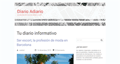 Desktop Screenshot of diarioadiario.com.do